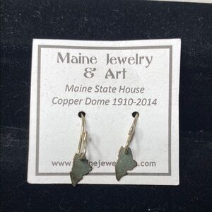 Maine Jewerly & Art State of Maine Dangle Earrings